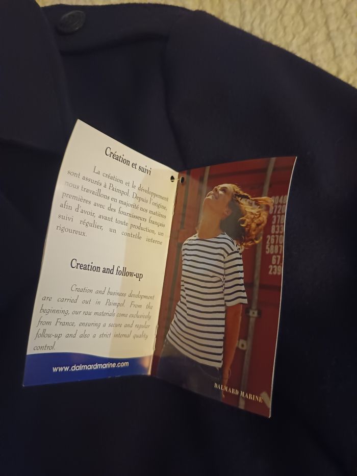 Caban homme dalmard marine Bilbao - photo numéro 3