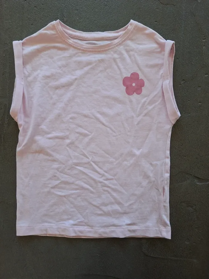 Tee shirt sans manches