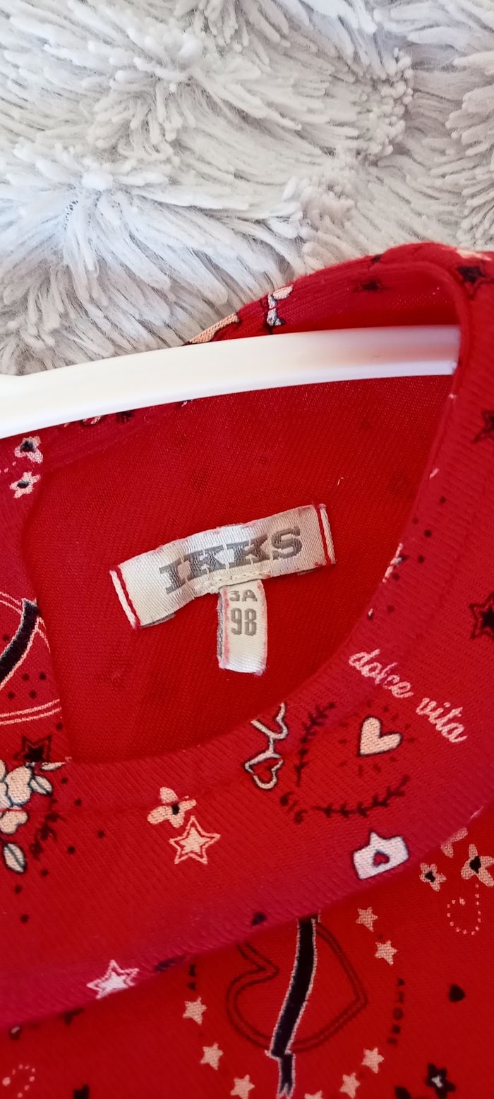 Robe rouge ikks - photo numéro 2