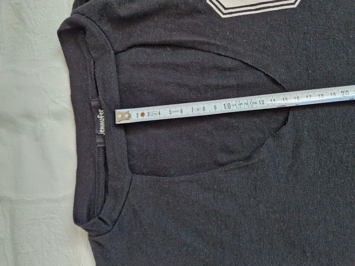 T-shirt noir oversize - photo numéro 9