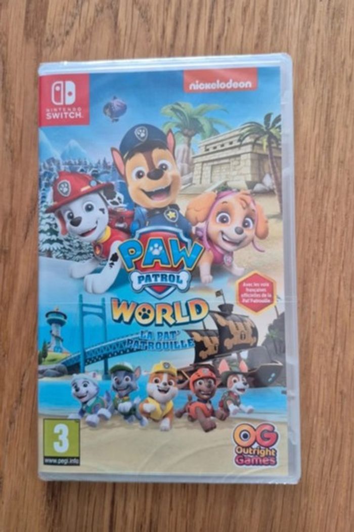 Jeu vidéo Paw Patrol / Pat Patrouille World - Nintendo Switch - Neuf Scellé VF