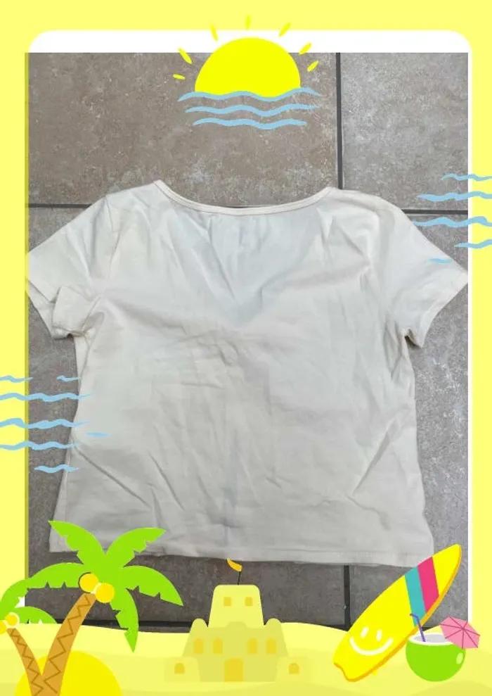 T-shirt ouvert hollister 36 - photo numéro 4