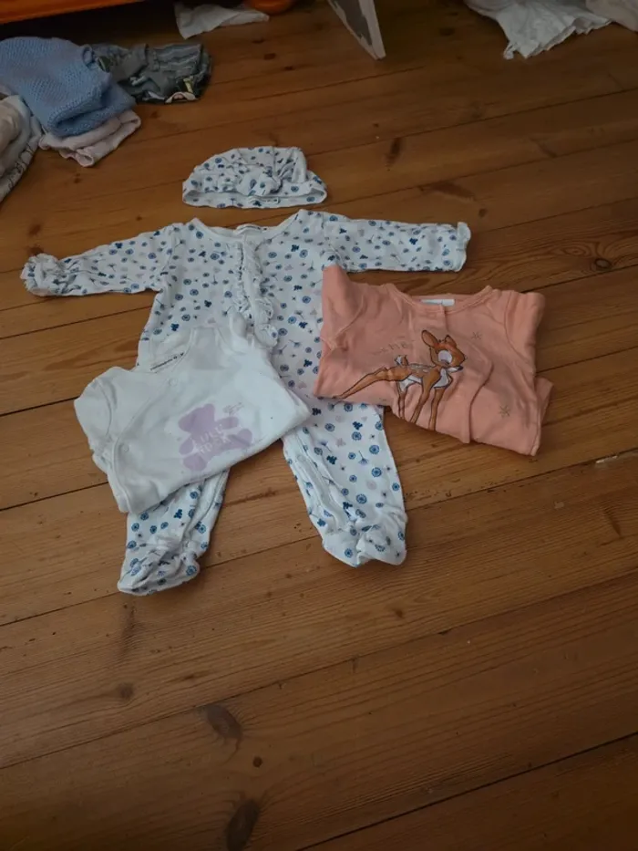 Lot de 2 pyjamas coton manche longue
