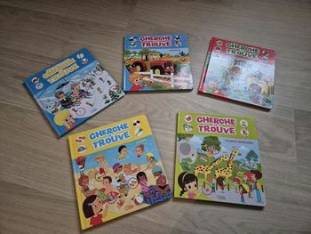 Lot de cherche et trouve comme neuf