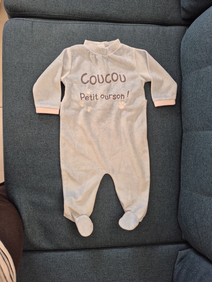 Pyjama chaud bébé