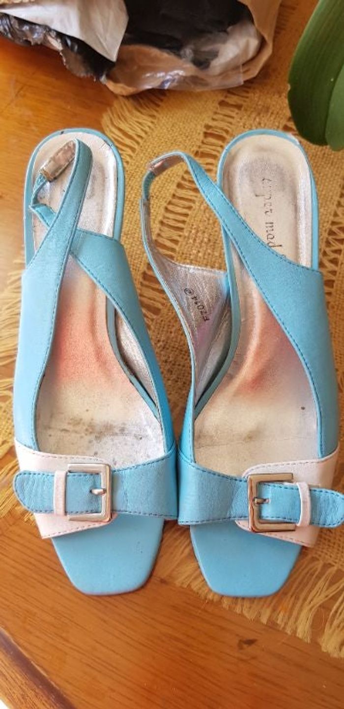 Sandales à talons en 40