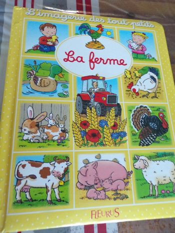 Livre L'magerie des touts petits La ferme Fleurus