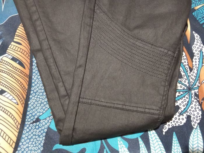 Pantalon fille 14 ans tissaia effet ciré, enduit - photo numéro 2