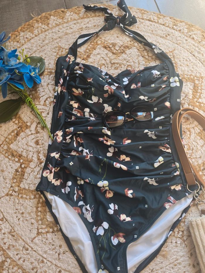 Maillot de bain inspiré pin-up vintage taille S