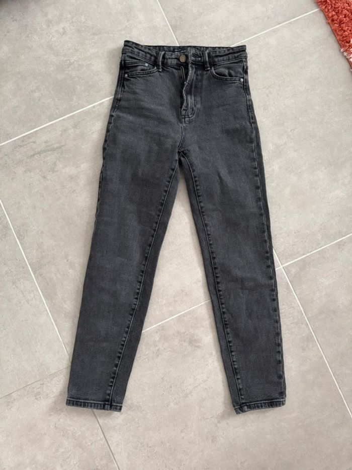 Jean mom slim noir Stradivarius - photo numéro 2