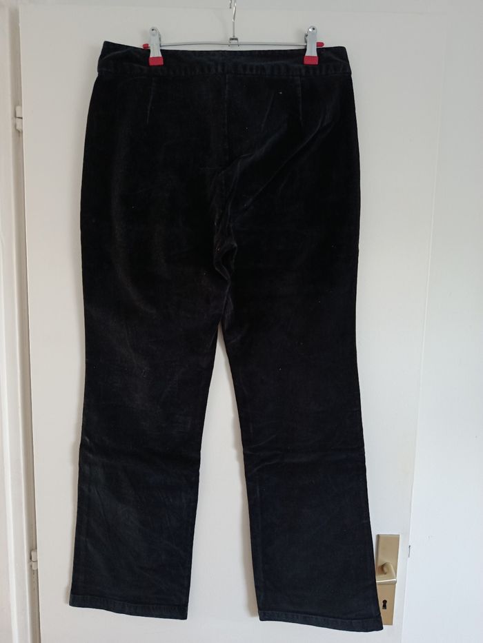 Pantalon velours noir Adèle Joris - photo numéro 3