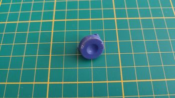 Bouton d'ouverture violet pièce détachée console de jeux Nintendo Gamecube DOL-001 (EUR) #C20