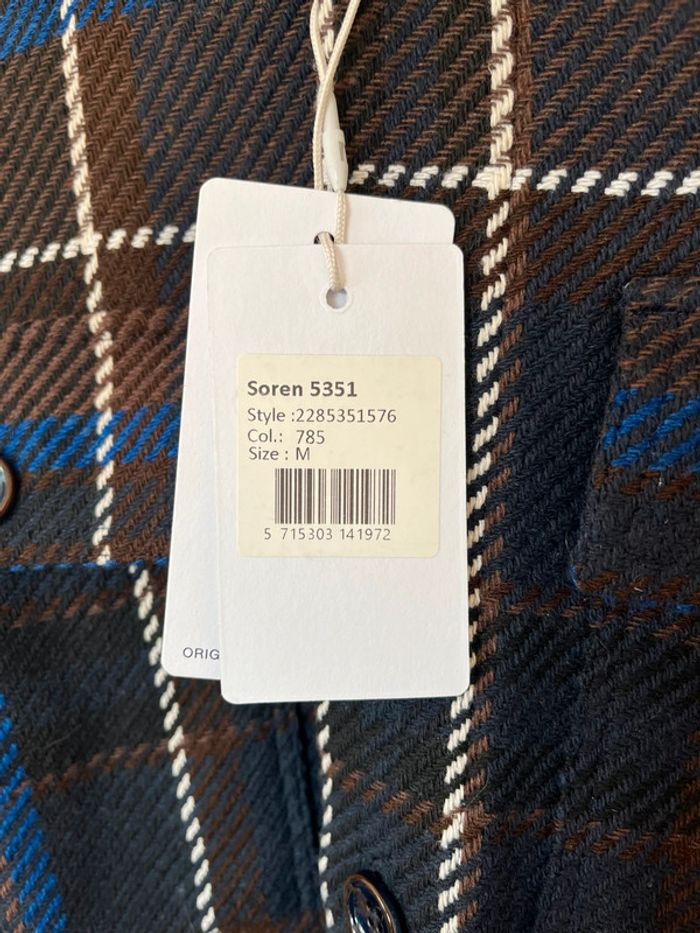 🧥 Surchemise NNO7 – Modèle Soren 5351 – Taille M à carreaux🧥 - photo numéro 4
