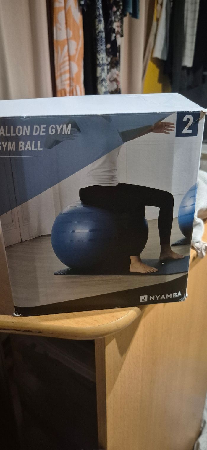 Ballon gym ou grossesse