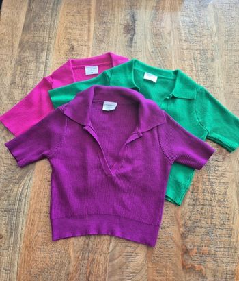 Lot de tops courts femme S/M