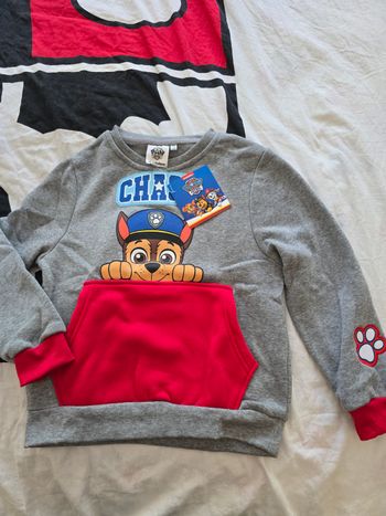 Pull pat patrouille 8ans
