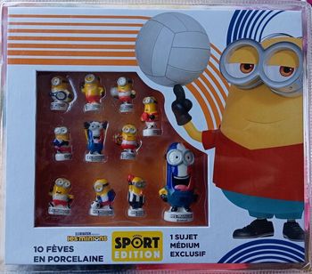 Coffret de fèves les minions jamais ouvert