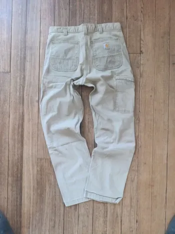 Pantalon jean Carhartt Workwear relaxed-fit cargo beige 32x32
