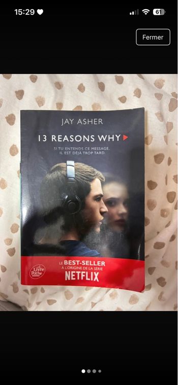 Livre 13 reasons why