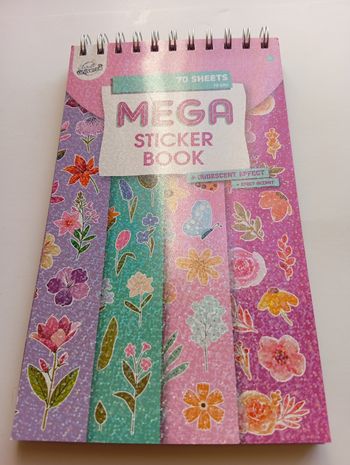 Mega stickers book x70pages 