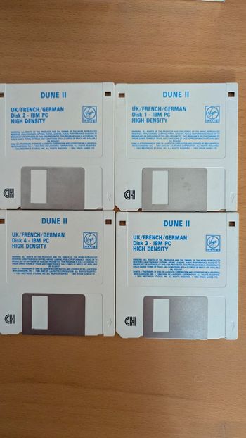 Dune II pour ibm PC