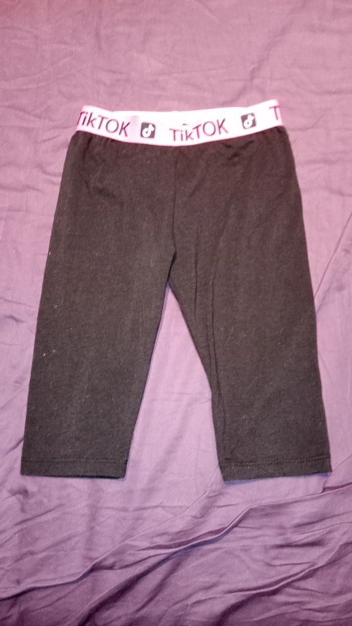 Legging court Tik tok 6ans - photo numéro 2