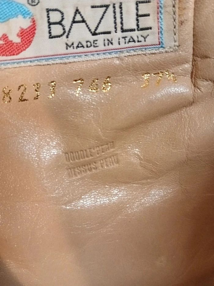 đ€ Bottes en daim Bazile â Made in Italy â T. 37,5 â TrĂšs bon Ă©tat - photo numĂ©ro 18