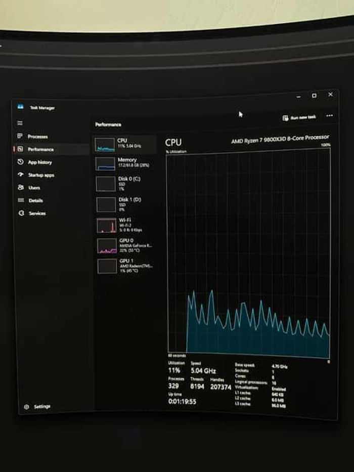 PC de jeu haut de gamme – RTX 4090, Ryzen 7 9800X3D, boîtier tactile HYTE Y70, 64 Go de RAM DDR5 - photo numéro 4