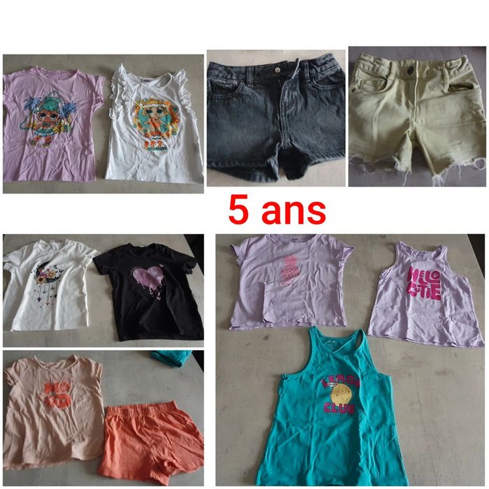 Lot 5 ans fille 12 pièces