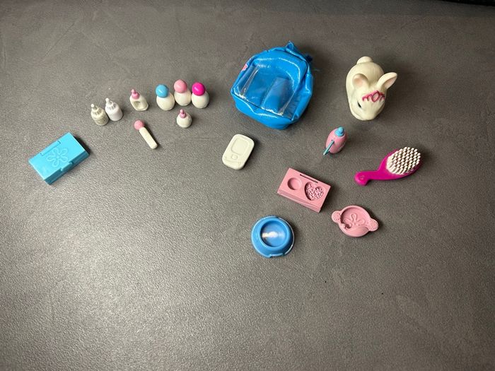 Poupée Nancy avec poussette + accessoires - photo numéro 3