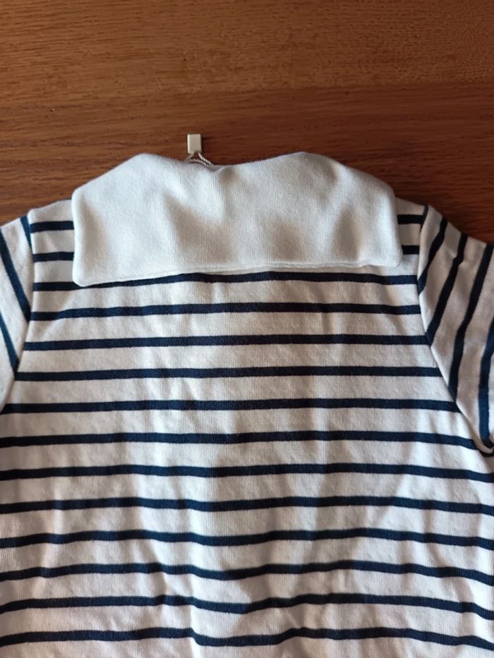 Pyjama petit bateau 6 mois style marinière - photo numéro 3