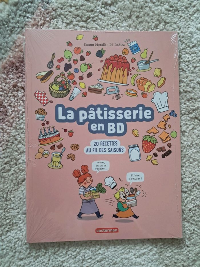 La pâtisserie en BD