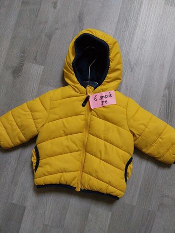 Manteau garçon 6 mois tex