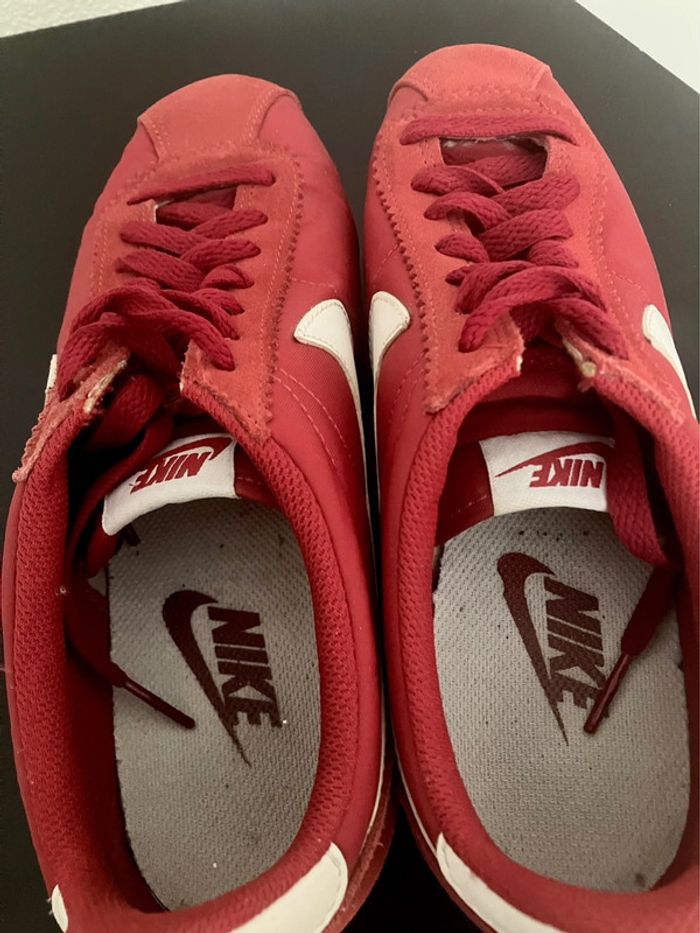 Nike Cortez Txt Alizarin Red / White - photo numéro 7
