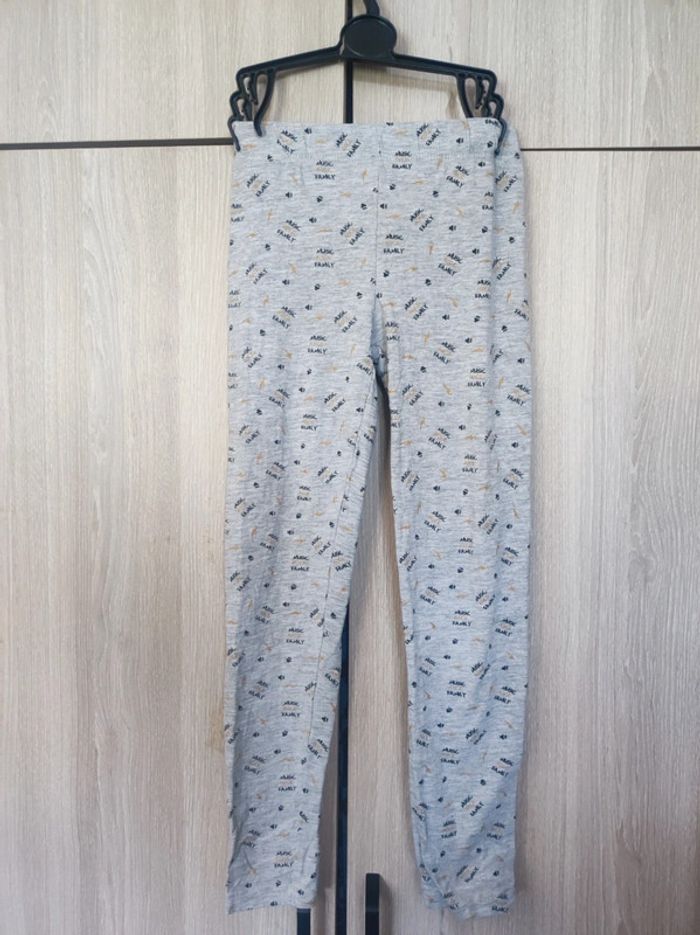 Pantalon legging gris music 8 ans Orchestra