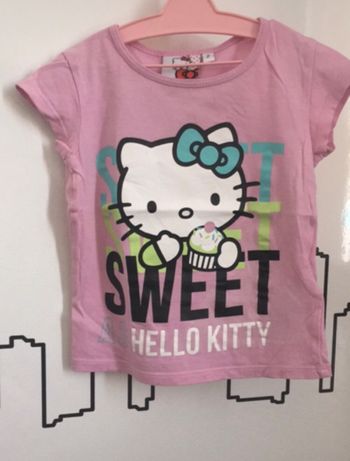 TEE shirt Hello Kitty 2 ans t-shirt fille
