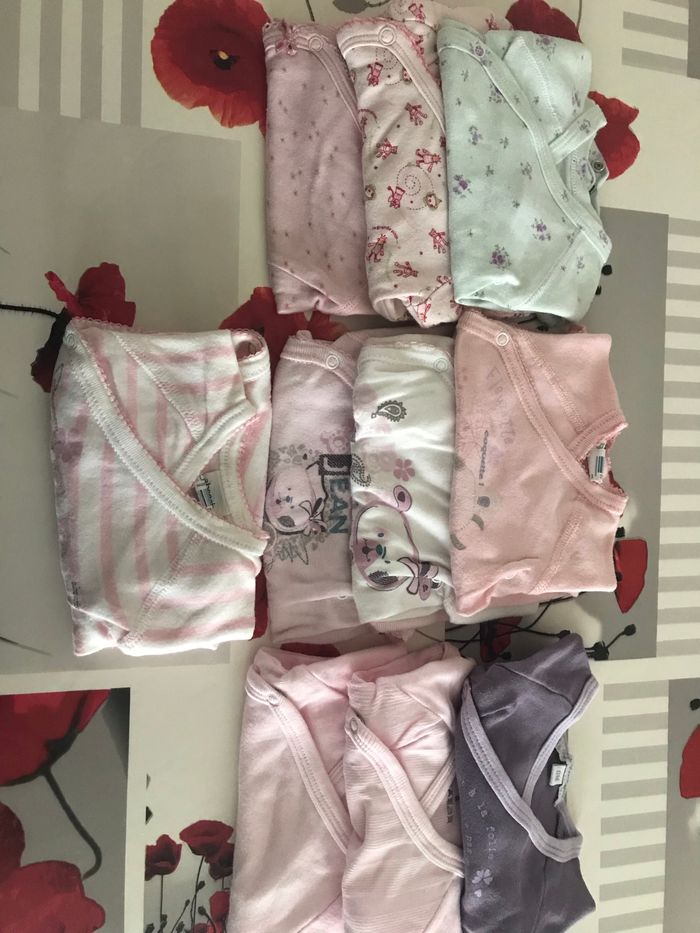 Lots Bodies naissance manches longues