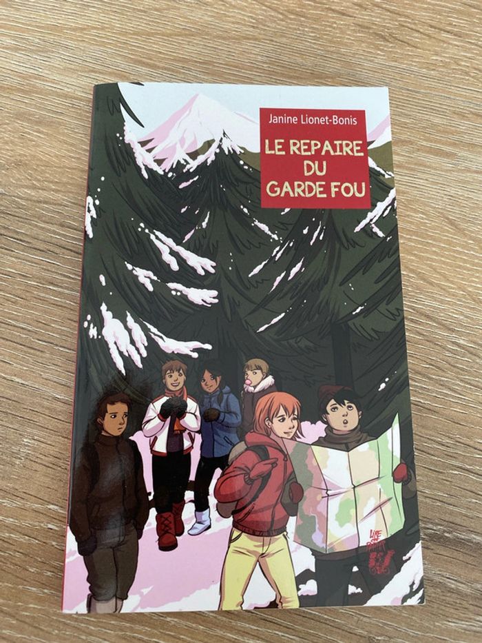 livre enfant Le repaire du garde fou Janine Lionet Bonis