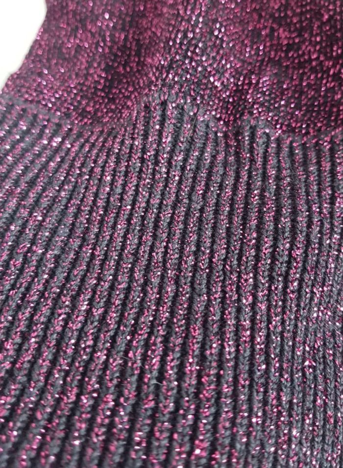 Pull coton fibre métallique pierre cardin taille 38 - photo numéro 4