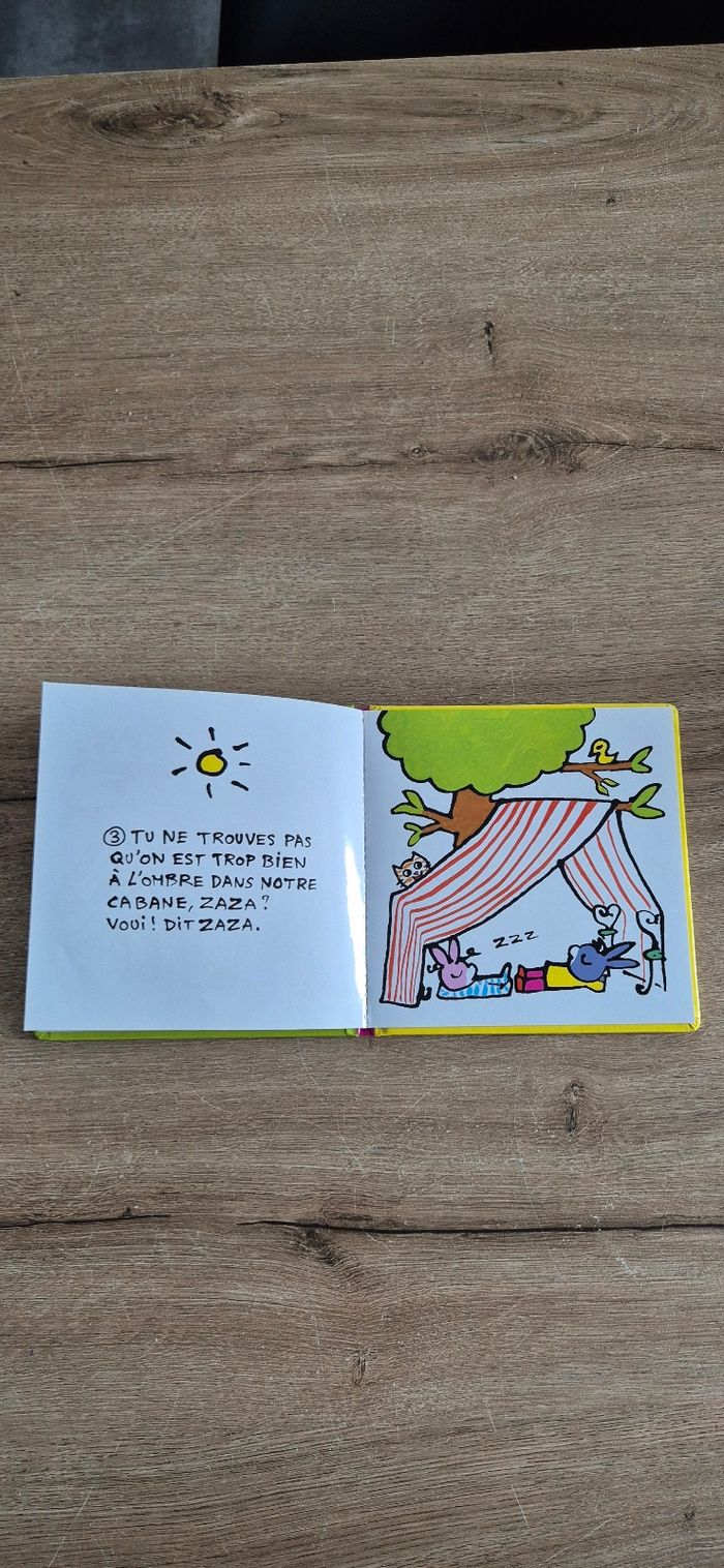 Livre Trotro et Zaza font une cabane - photo numéro 7