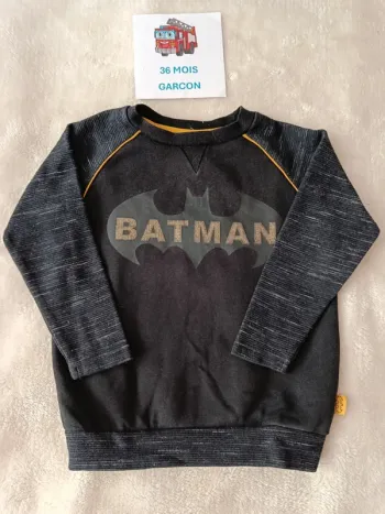 Pull 36 mois batman