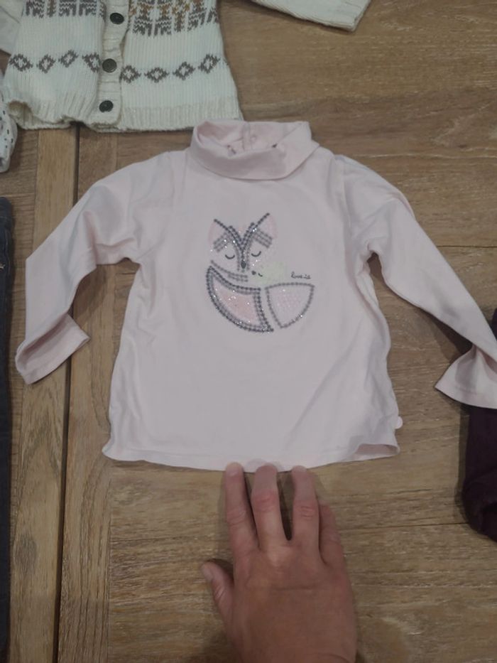 Lot vêtements fille 18 mois okaidi et tape à l'œil - photo numéro 5
