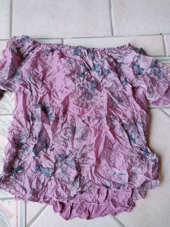 Chemisier fleuri femme 