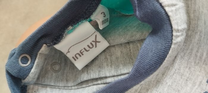 T-shirt MC garçon 3 mois influx - photo numéro 4