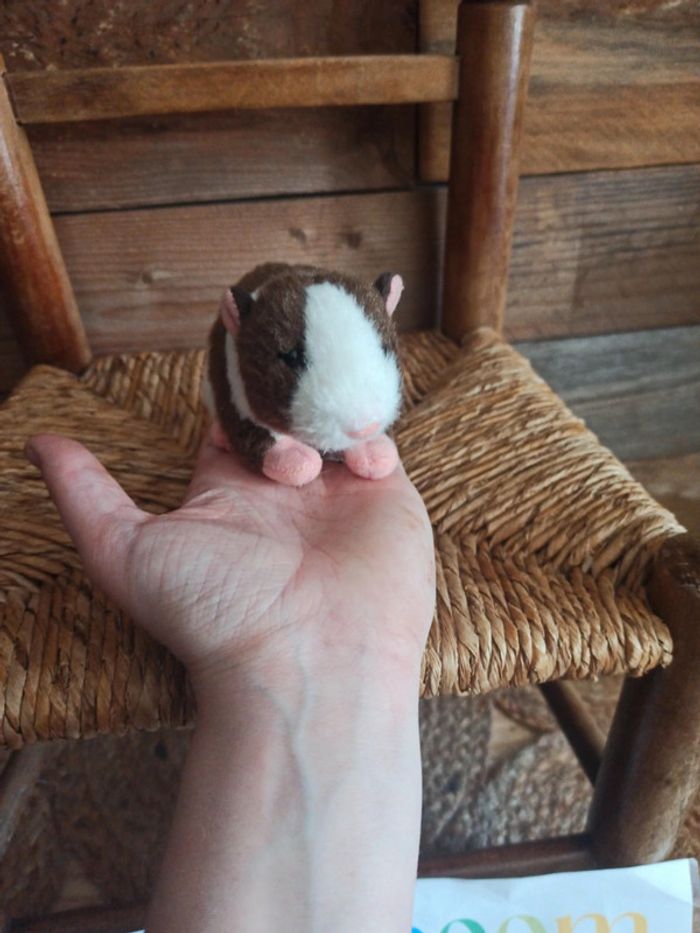 Peluche petit hamster tbe - photo numéro 3