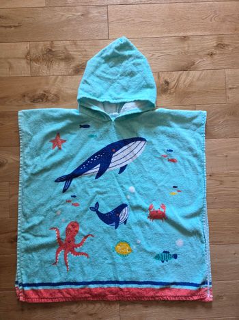 Poncho de bain