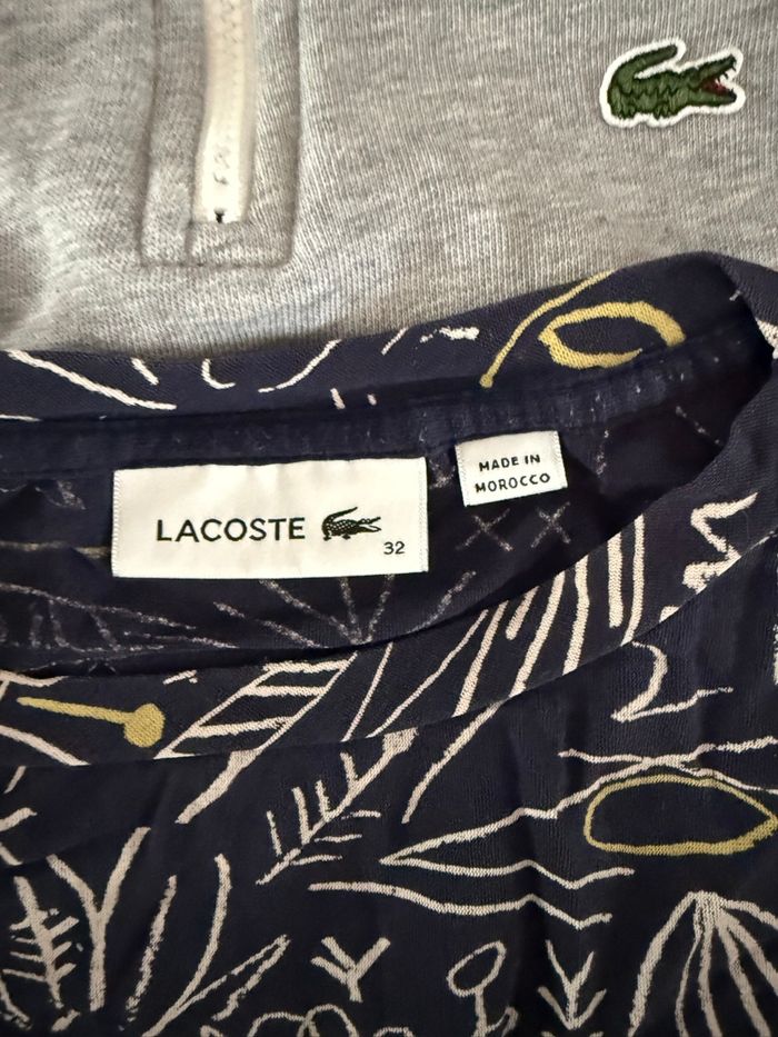 Lot de 2 hauts Lacoste - photo numéro 7