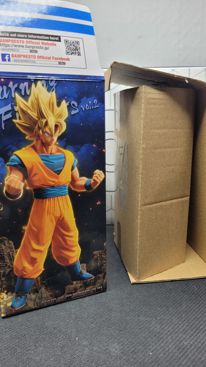Figurine Son Goku Burning Fighters Vol.2 Banpresto Bandai - photo numéro 17