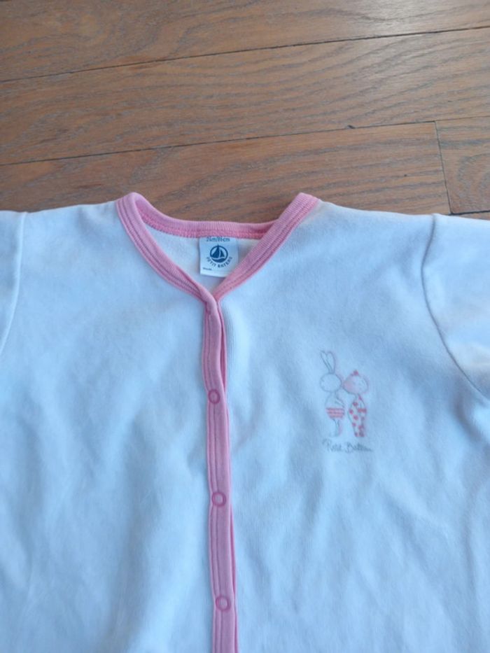 Pyjama fille velours Petit Bateau 24 mois - photo numéro 12