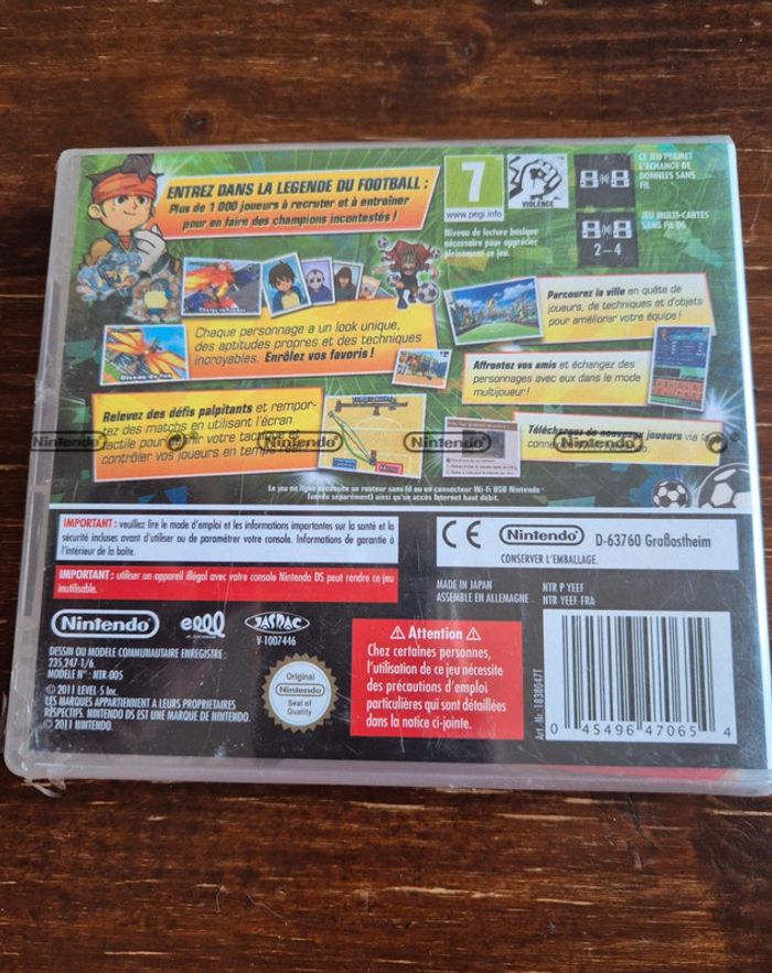 Inazuma eleven ds neuf sous blister - photo numéro 3